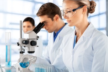 Laboratory, Scientist, Research.