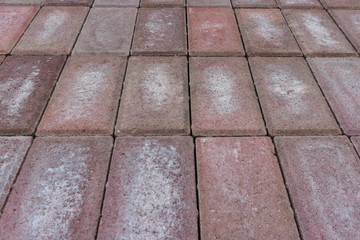  red bricks / stones floor