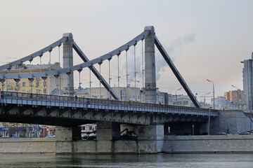 Obraz premium Crimean Bridge in Moscow