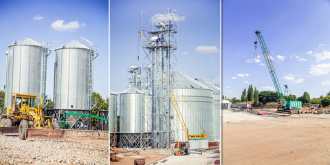 bulldozer like to land on a building site