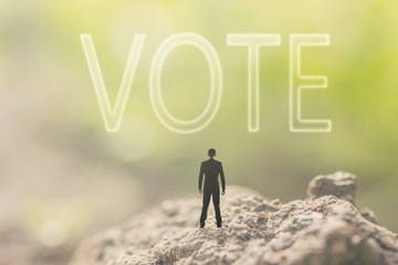 Fototapeta premium concept of democracy