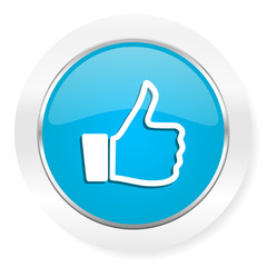 like icon thumb up sign