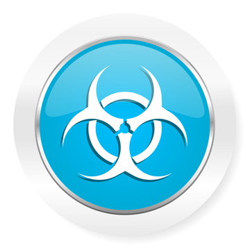 biohazard icon virus sign