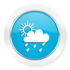 rain icon waether forecast sign