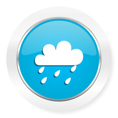 rain icon waether forecast sign