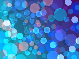 Abstract bokeh vector background.