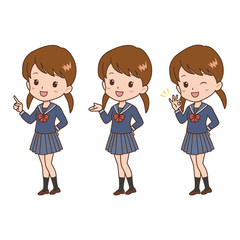 女の子　バリエーション