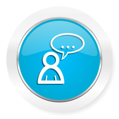 forum icon chat symbol bubble sign