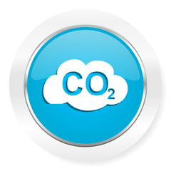carbon dioxide icon co2 sign