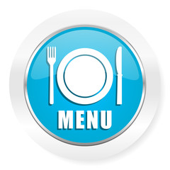 menu icon restaurant sign