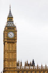 Fototapeta na wymiar Big Ben in Westminster, London England UK