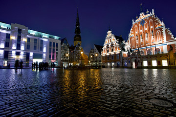 Obraz premium Blackheads house