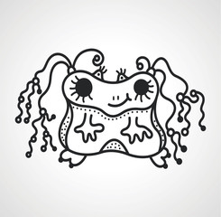 monster creature essence bacteria virus funny and low and square