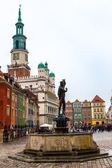 Old market square in Poznan