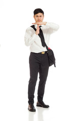 Obraz premium Model isolated need a break