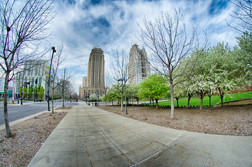 Kansas City skyline at sunrise