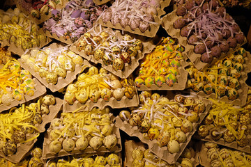 Christmas decoration shop on December 13, 2008 in Salzburg, Austria.