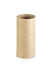 Tissue core isolated on the white background