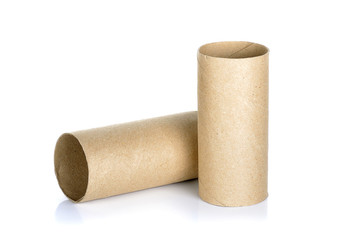 Tissue core isolated on the white background