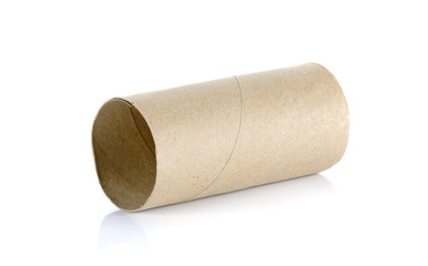 Tissue core isolated on the white background