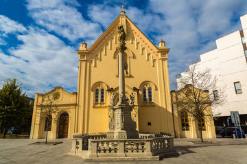 Fototapeta na wymiar St. Stephen's Church in Bratislava