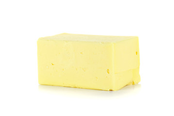 butter isolated on the white background