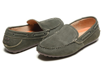 Men's Loafer Shoe on white background