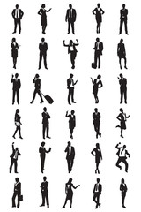 Professionals Silhouettes