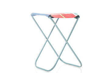 Class metal frame portable folding stool