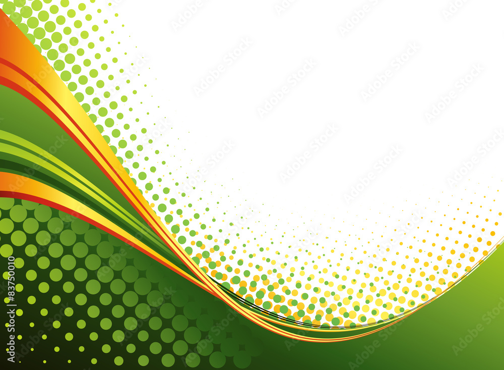 Poster abstract curved lines background. template brochure design
