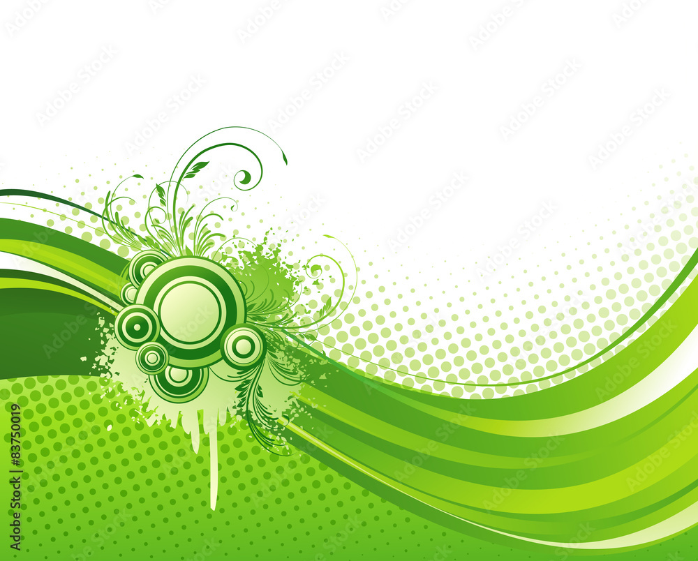 Aufkleber abstract curved lines background. template brochure design