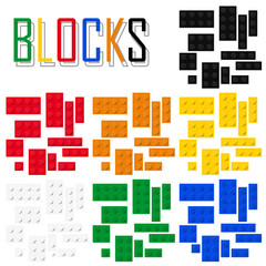 blocks - bricks vector