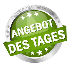 Button with banner Angebot des Tages