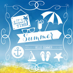 Summer Design Elements