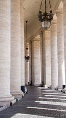Kolonnaden Petersplatz Rom
