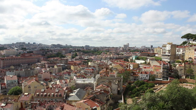 Lisbon Panorama Time Lapse, Portugal