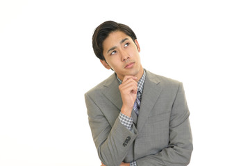 疲れたビジネスマン