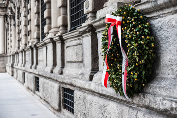 Memorial wreath