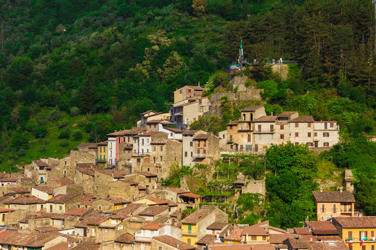 Vista panoramica di Antrodoco