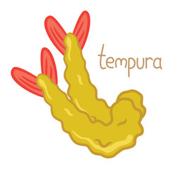 Fototapeta premium tempura icon