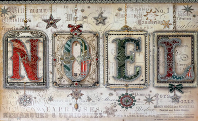 Christmas decoration in Hallein, Austria.