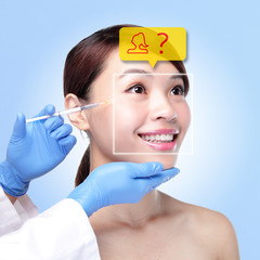 Plastic Surgery Operation Concept