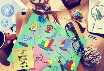 Marketing Strategy Brand Commercial Advertisement Plan Concept