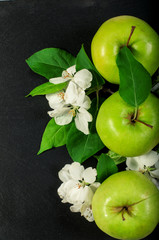 Green apples
