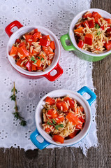 Rice with paprika