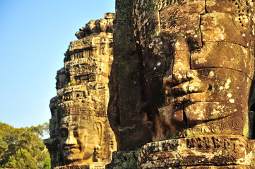 Angkor Bayon Temple of Cambodia 