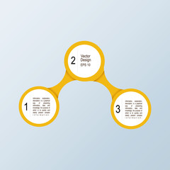 pencil with infographic stripes. Template with ribbon banner 