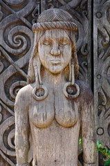 Indonesia - Traditional Dayak tribal culture, Borneo