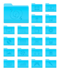 OS X Folders with Multimedia Icons