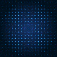 Blue shining pattern